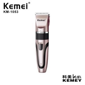 Máquina De Tosa Kemei Pet Profissional Aq Km-1053