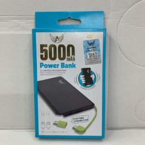 E-Carregador portátil 5 MAh original