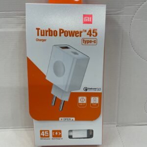 A-Carregador xaomi 45w típo c