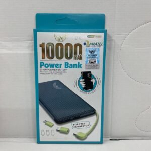 E-Carregador portátil 10 mil mAH original