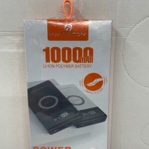 E-Carregador portátil 10 mil mah indução
