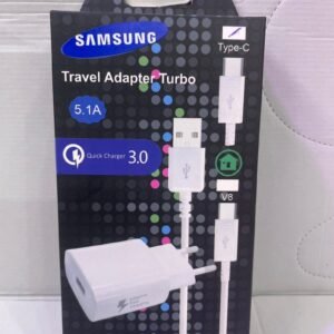 A-Carregador Samsung v8