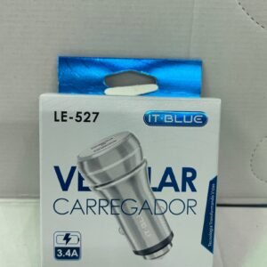 AC-Fonte carro metal 3.4A it.blue