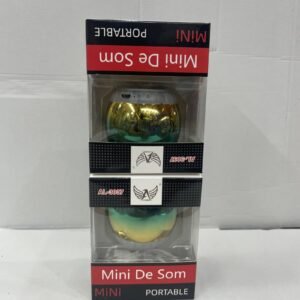 D-Mini caixa de som com led 3037